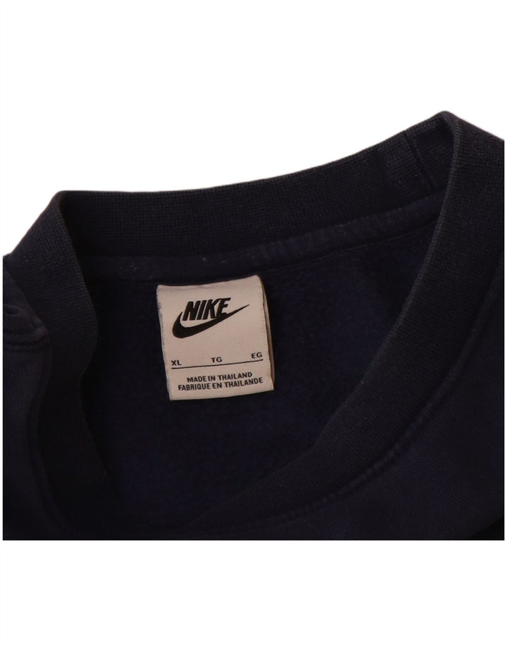 Nike Herren Sweatshirt Pullover XL Marineblau Baumwolle