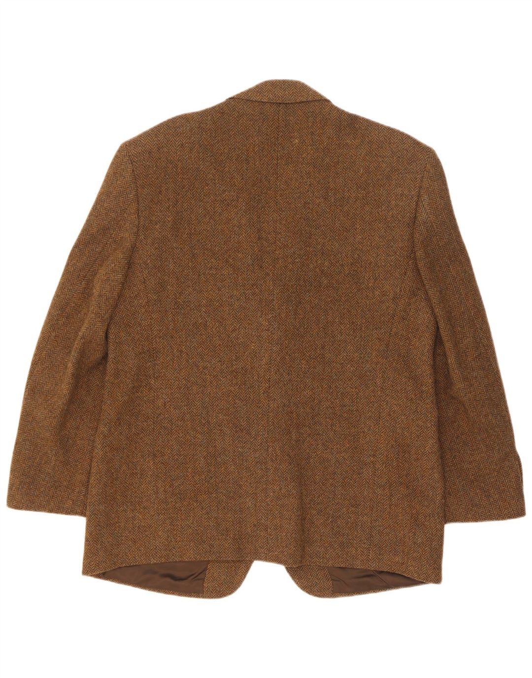 Ing Loro Piona & Co. Herren Blazer Jacke IT 54 2XL Braunes Fischgrätenmuster