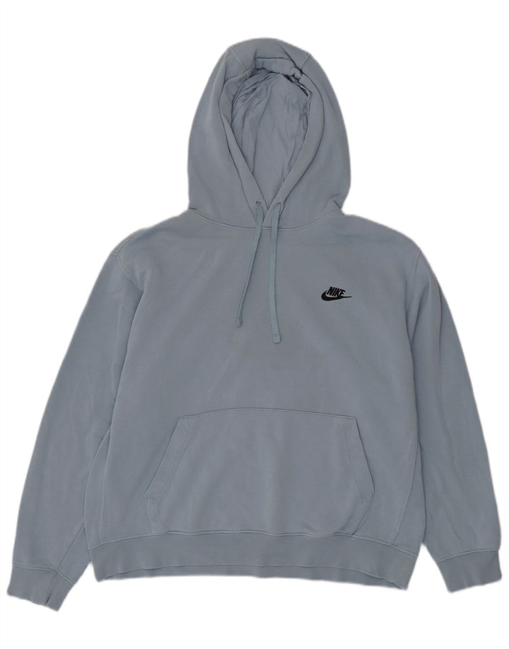Nike Herren Kapuzenpullover, Größe L, Blau