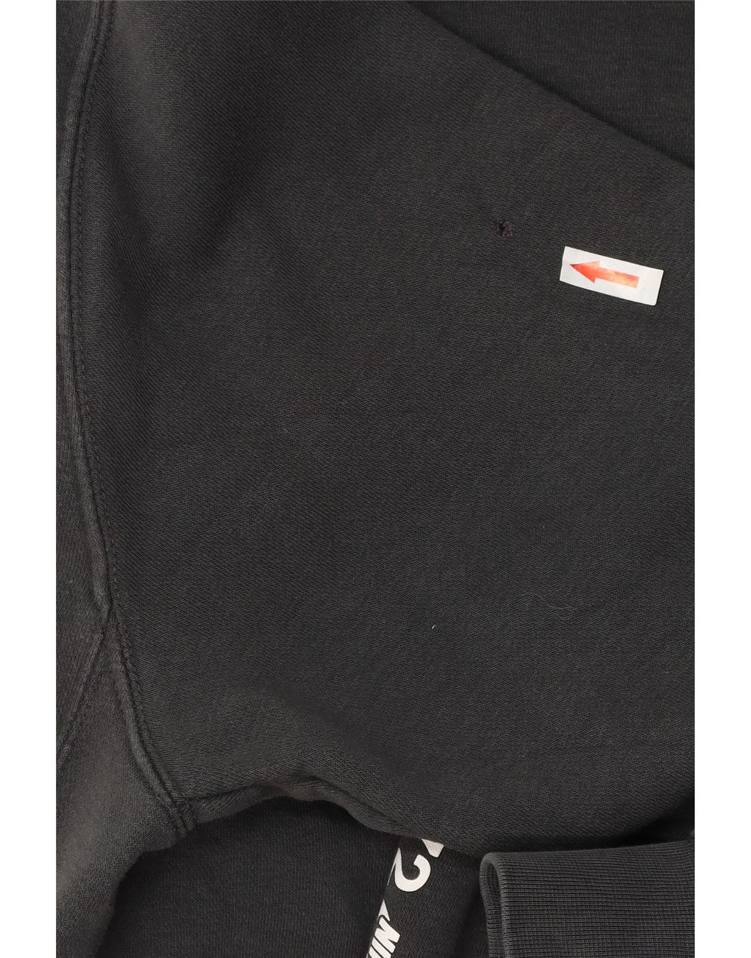 Nike Herren-Kapuzenpullover mit Grafik, Größe S, graue Baumwolle