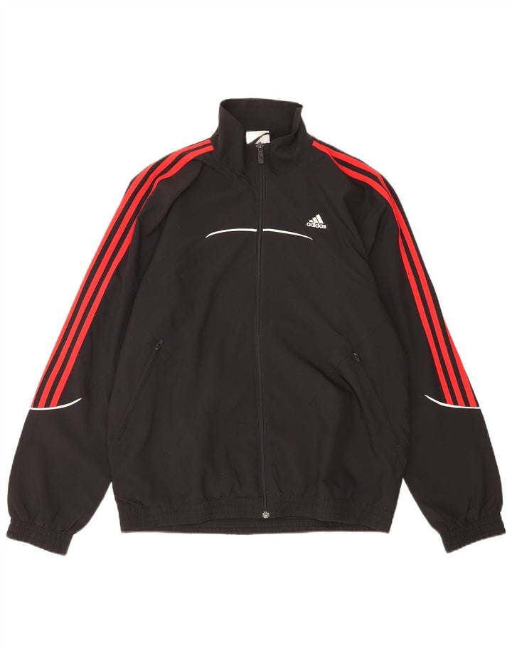 Adidas Herren Climalite Full Trainingsanzug UK 40/42 Medium Schwarz