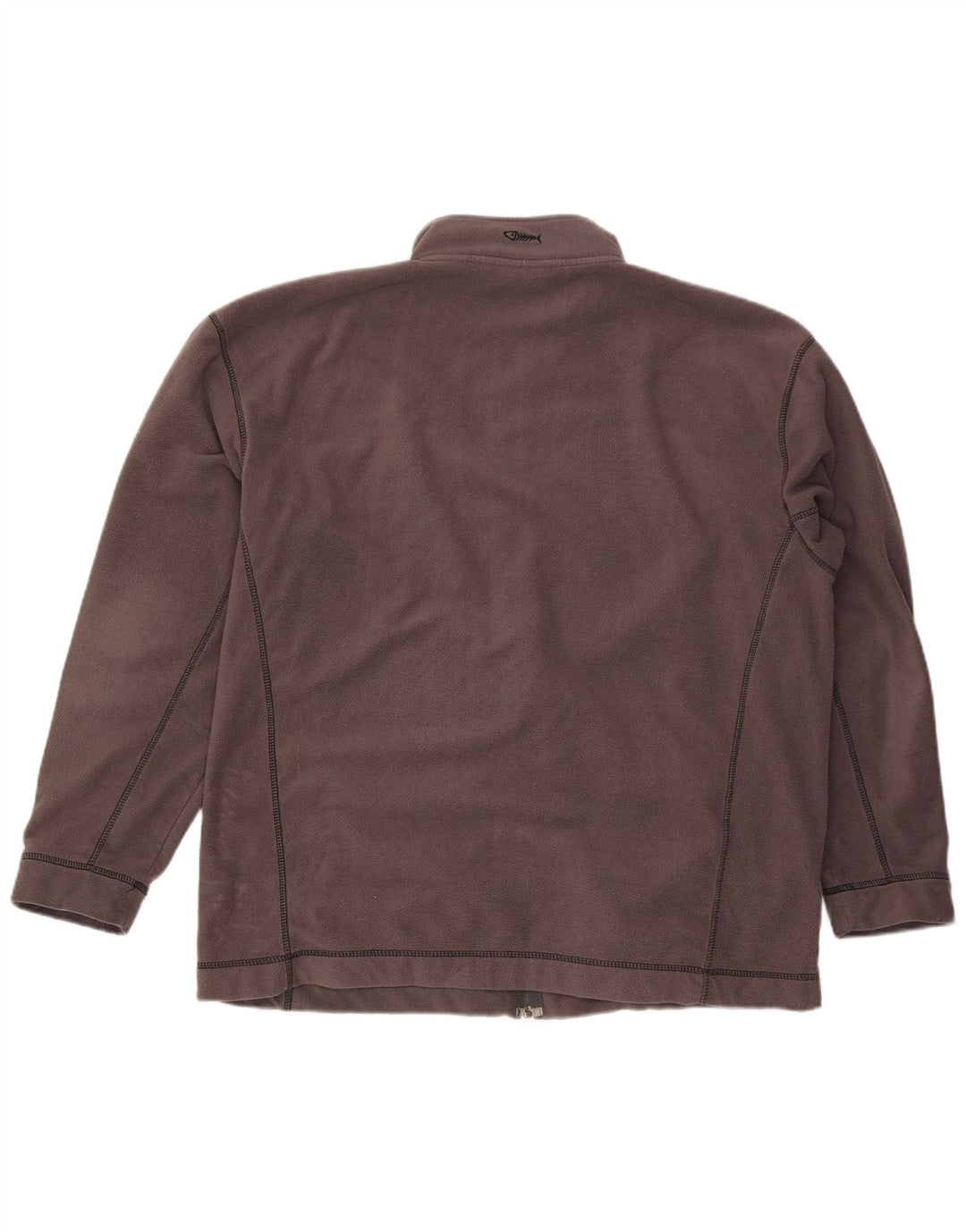 Weird Fish Herren Fleecejacke UK 42 XL Grau Polyester