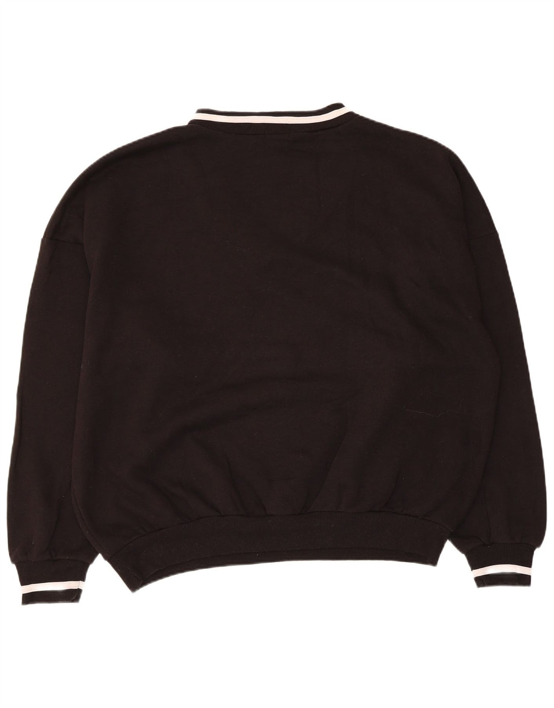 Prettylittlething Damen-Sweatshirt mit Grafik, Gr. 10, Größe S, Schwarz