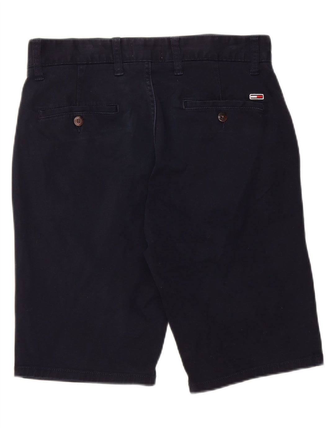 TOMMY HILFIGER Herren Chino Shorts W28 Small Marineblau Baumwolle