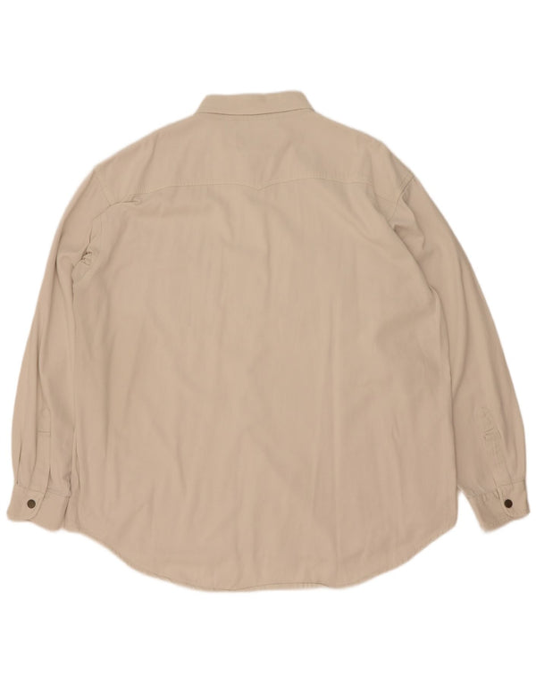 Vintage Herrenhemd 2XL Beige