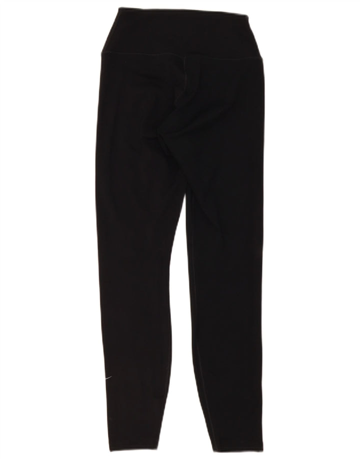 Nike Damen Dri Fit Leggings UK 8 Small Schwarz