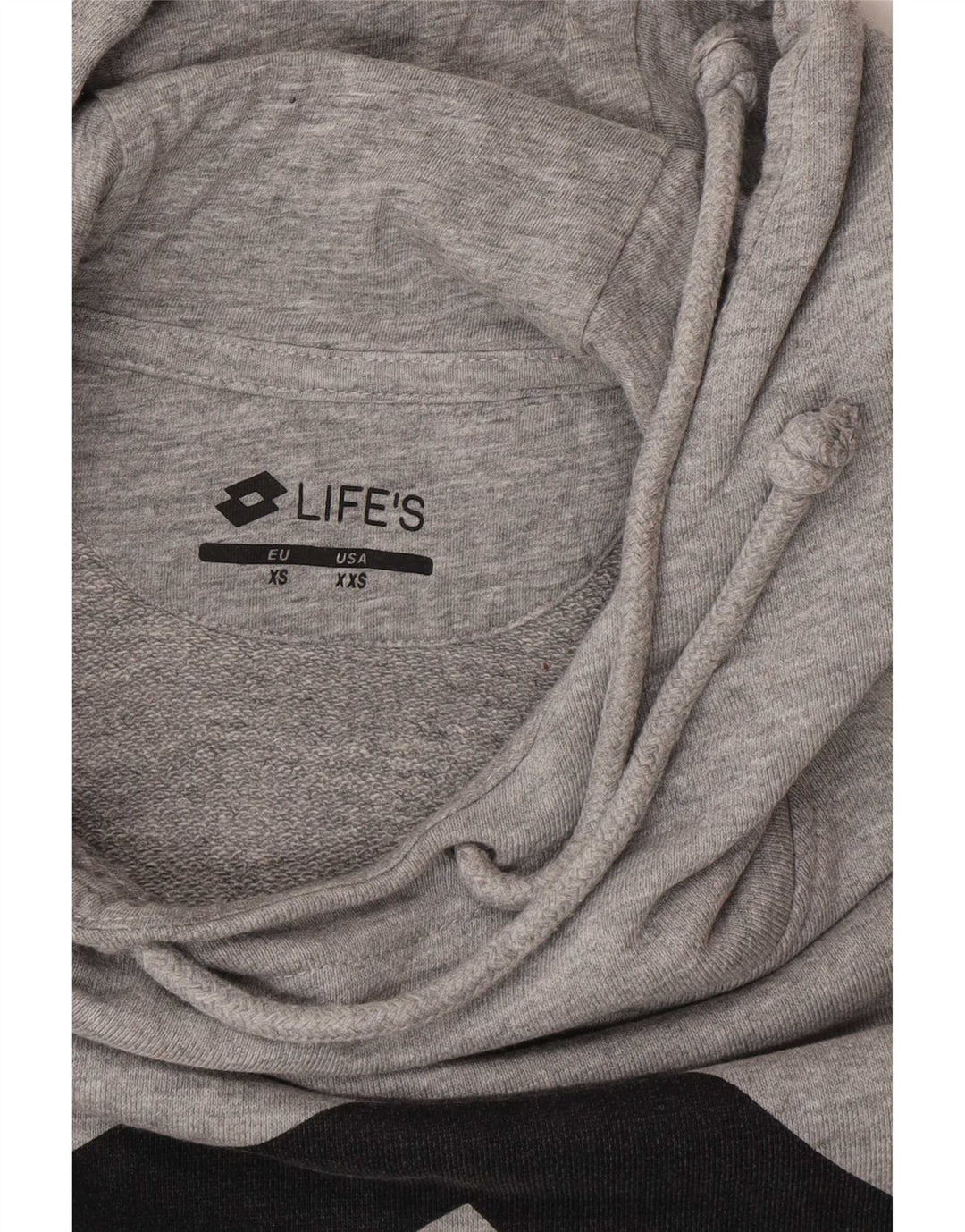 Lotto Herren Graphic Hoodie Pullover 2XS Grau