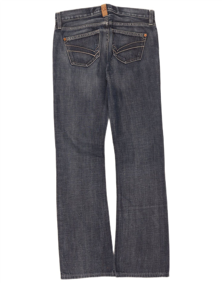 Freeman T. Porter Damen Bootcut Jeans W26 L31 Blaue Baumwolle