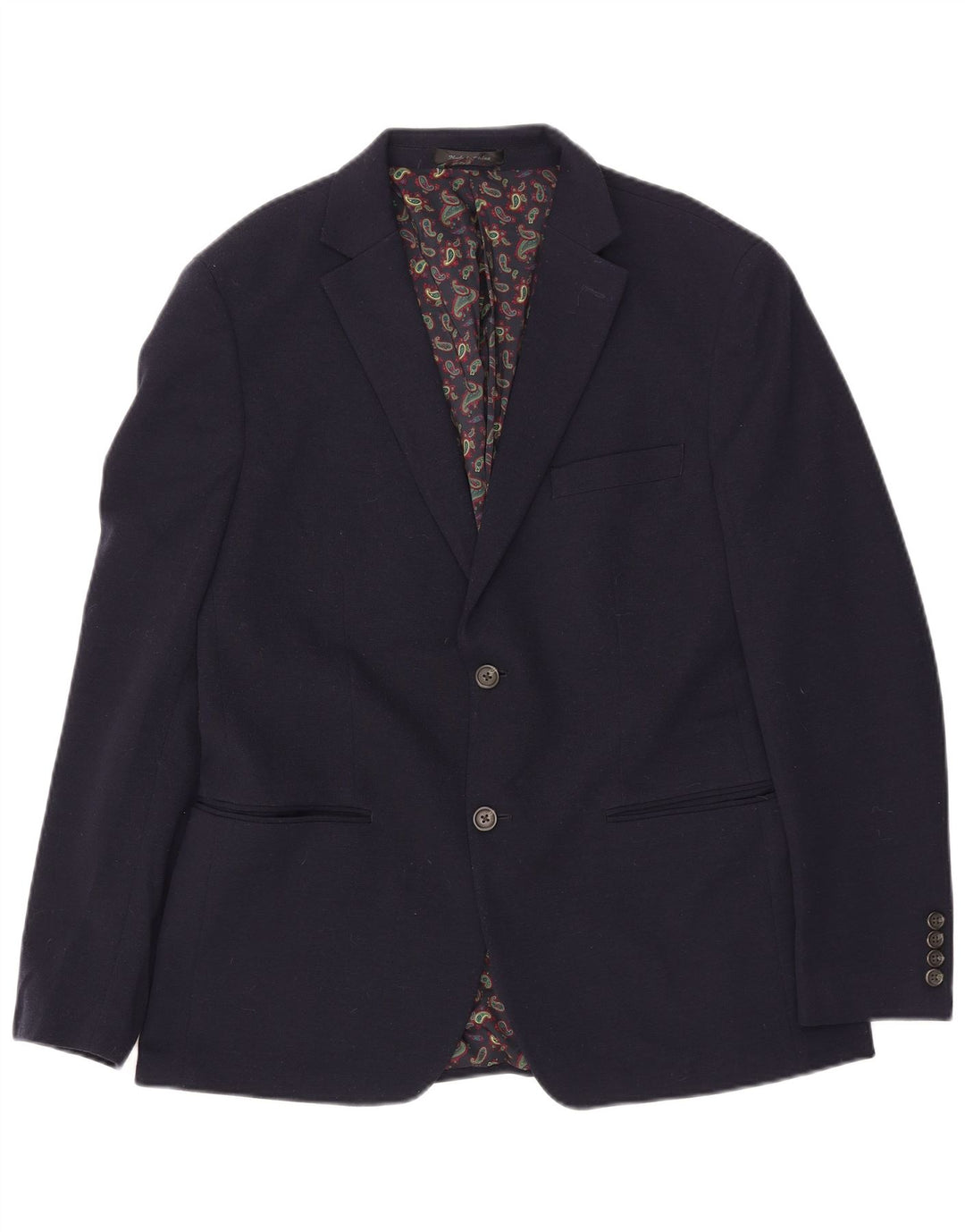 Chaps Herren-Blazer mit 2 Knöpfen, UK 42, XL, Marineblau, Polyester