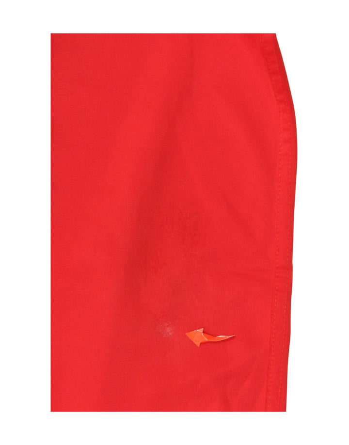 Kappa Herren-Trainingshose, Mittelrotes Farbblock-Polyester