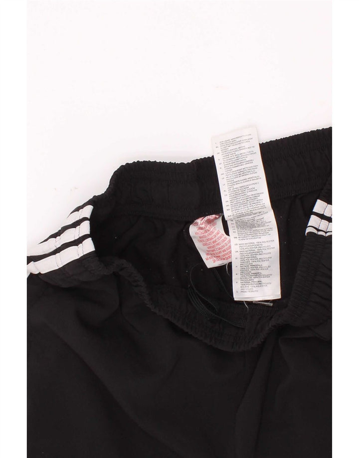 Adidas Sportshorts für Jungen, 13–14 Jahre, schwarzes Polyester