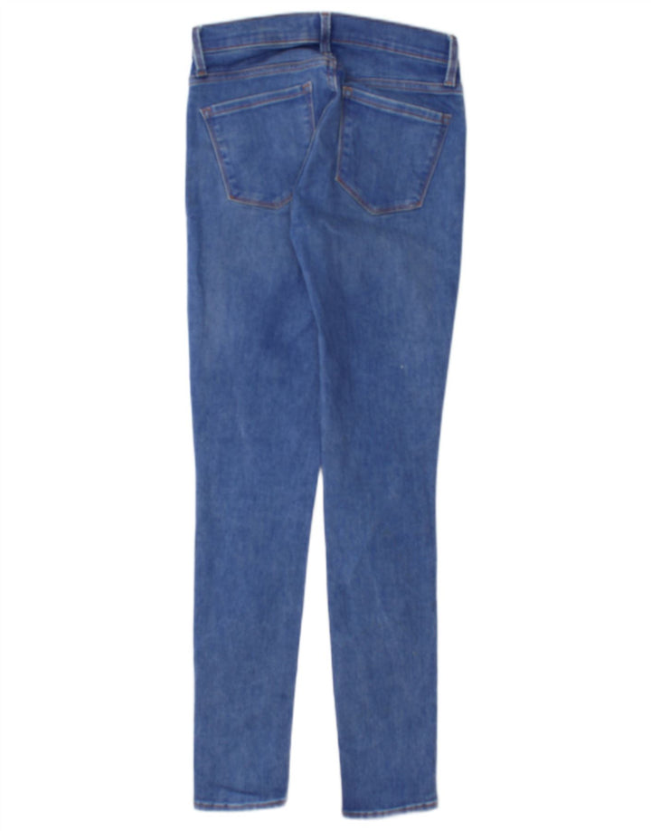 Gap Damen Skinny Jeans W24 L28 Blaue Baumwolle