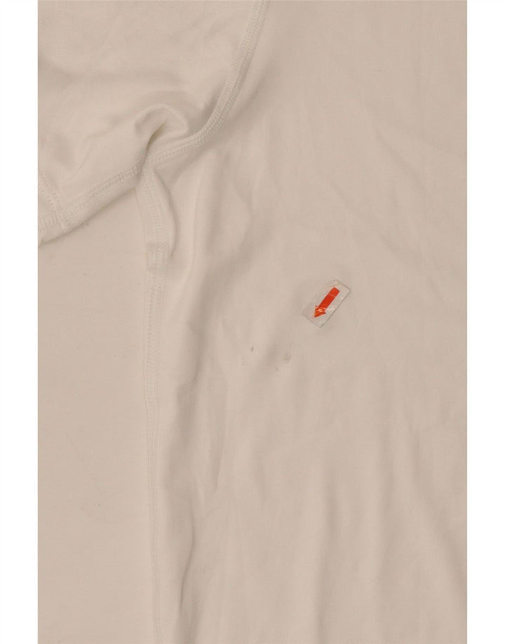 Reebok Herren T-Shirt Top Mittelweißes Polyester