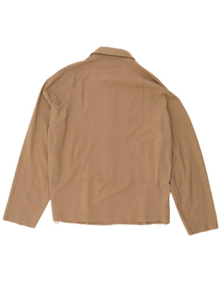 Zara Herrenhemd Mittelbeige Polyester