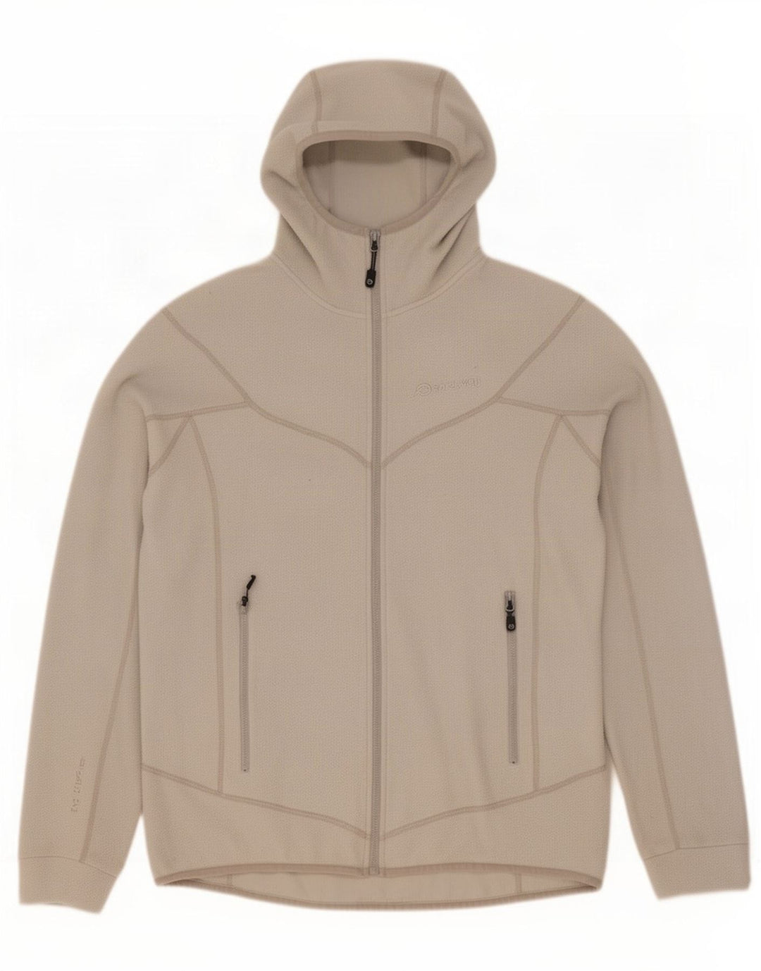Sprayway Damen-Fleecejacke mit Kapuze, UK 14, Größe L, Weiß, Polyester
