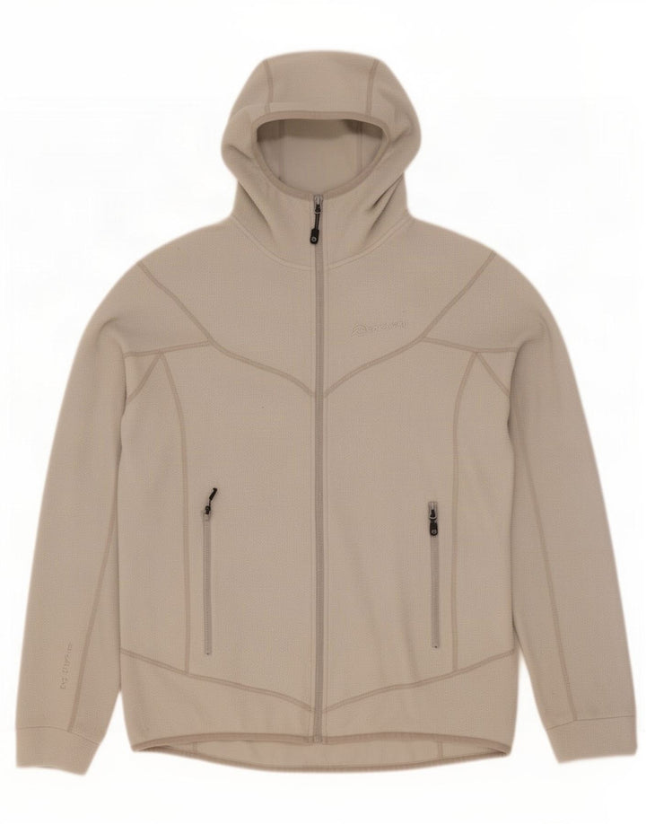 Sprayway Damen-Fleecejacke mit Kapuze, UK 14, Größe L, Weiß, Polyester