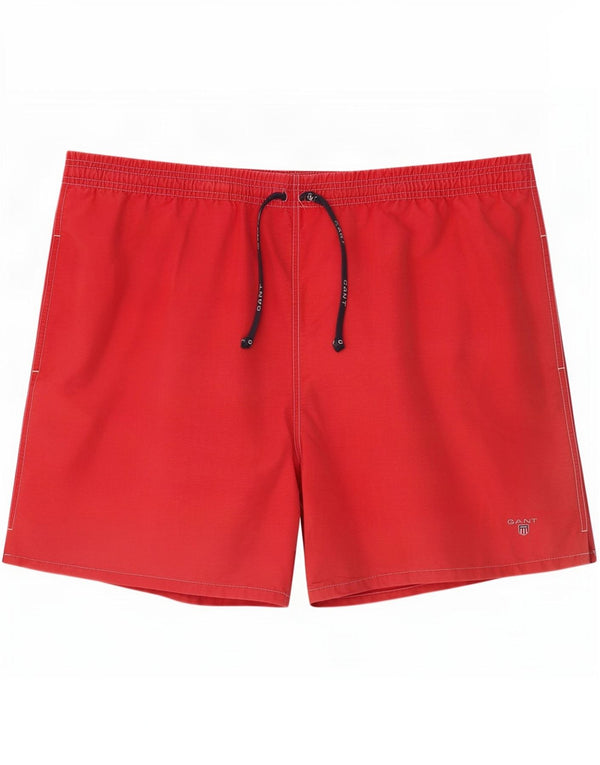 Gant Herren-Badeshorts XL aus roter Baumwolle