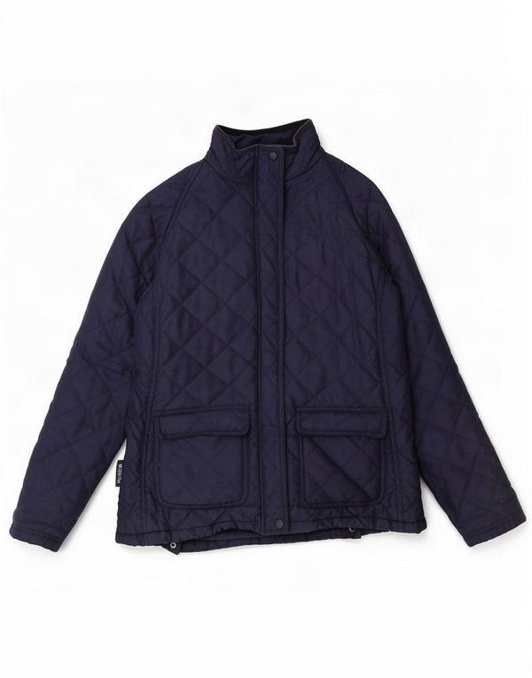 Mountain Warehouse Steppjacke für Damen, UK 12, mittelmarineblau, Polyester