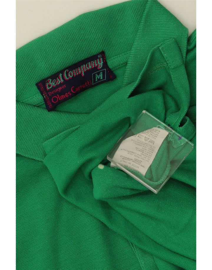 BEST COMPANY Herren-Poloshirt aus mittelgrüner Baumwolle