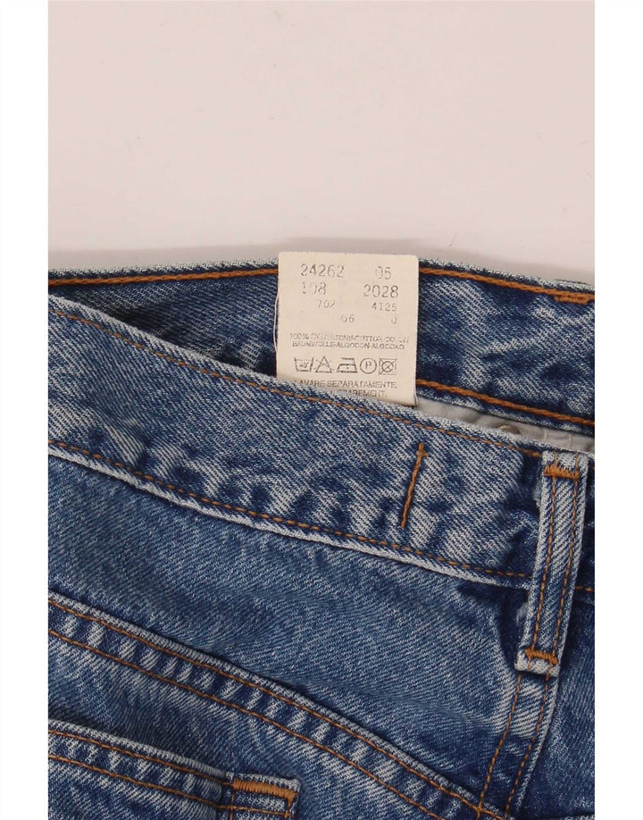 Carrera Herren 702 Straight Jeans W33 L28 Blaue Baumwolle