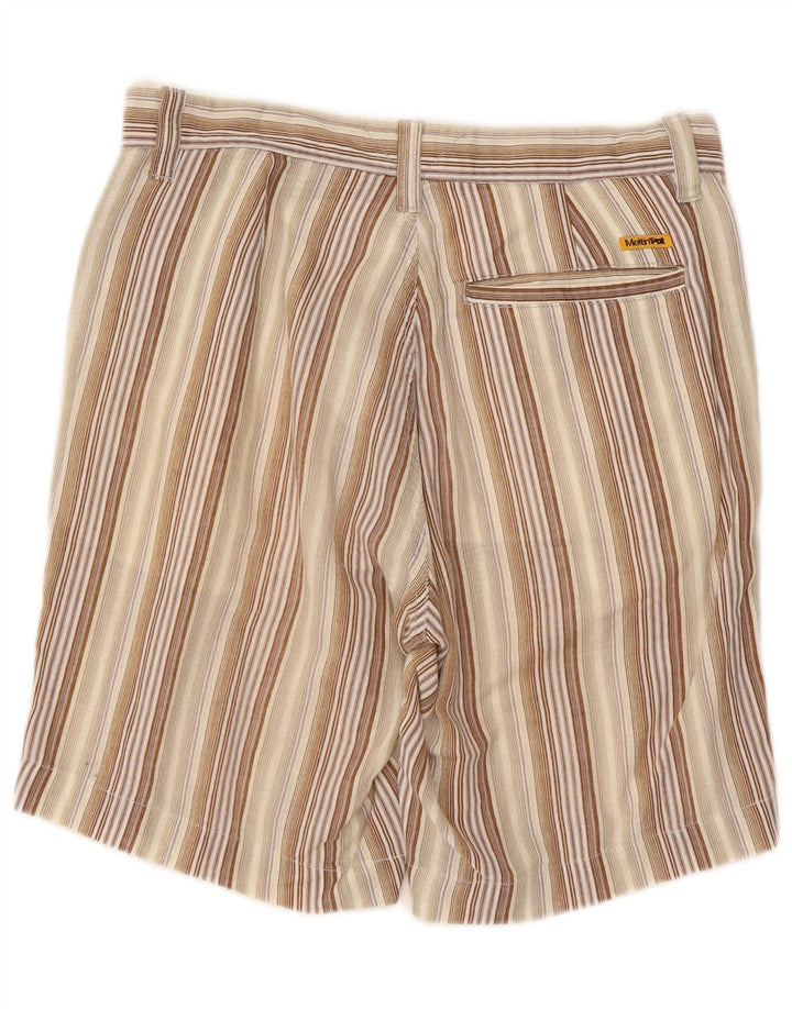 Meltin' Pot Damen-Chinoshorts W29, mittelgroß, mehrfarbig, gestreift, Baumwolle