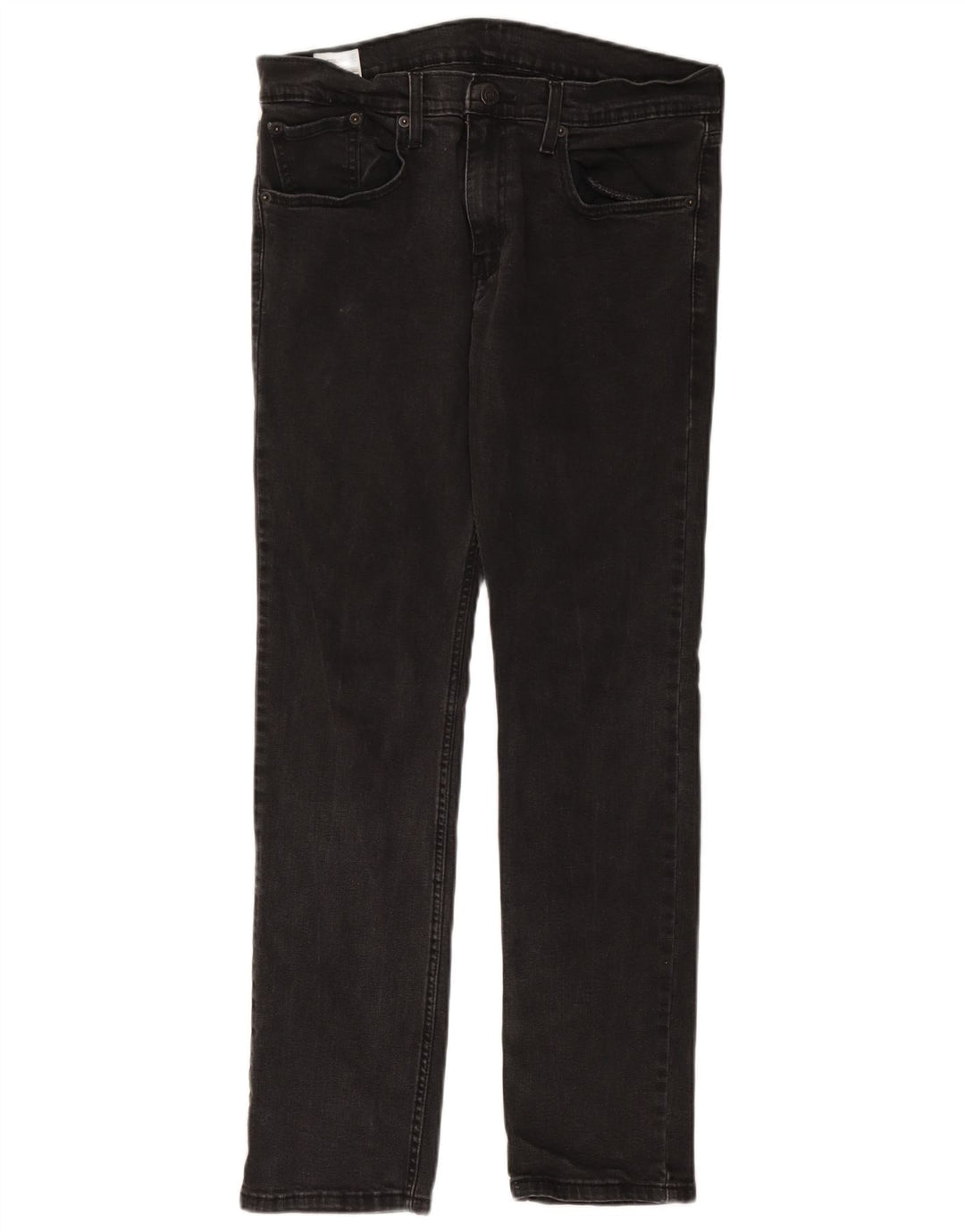 Levi's Herren Slim Jeans W34 L32 Graue Baumwolle