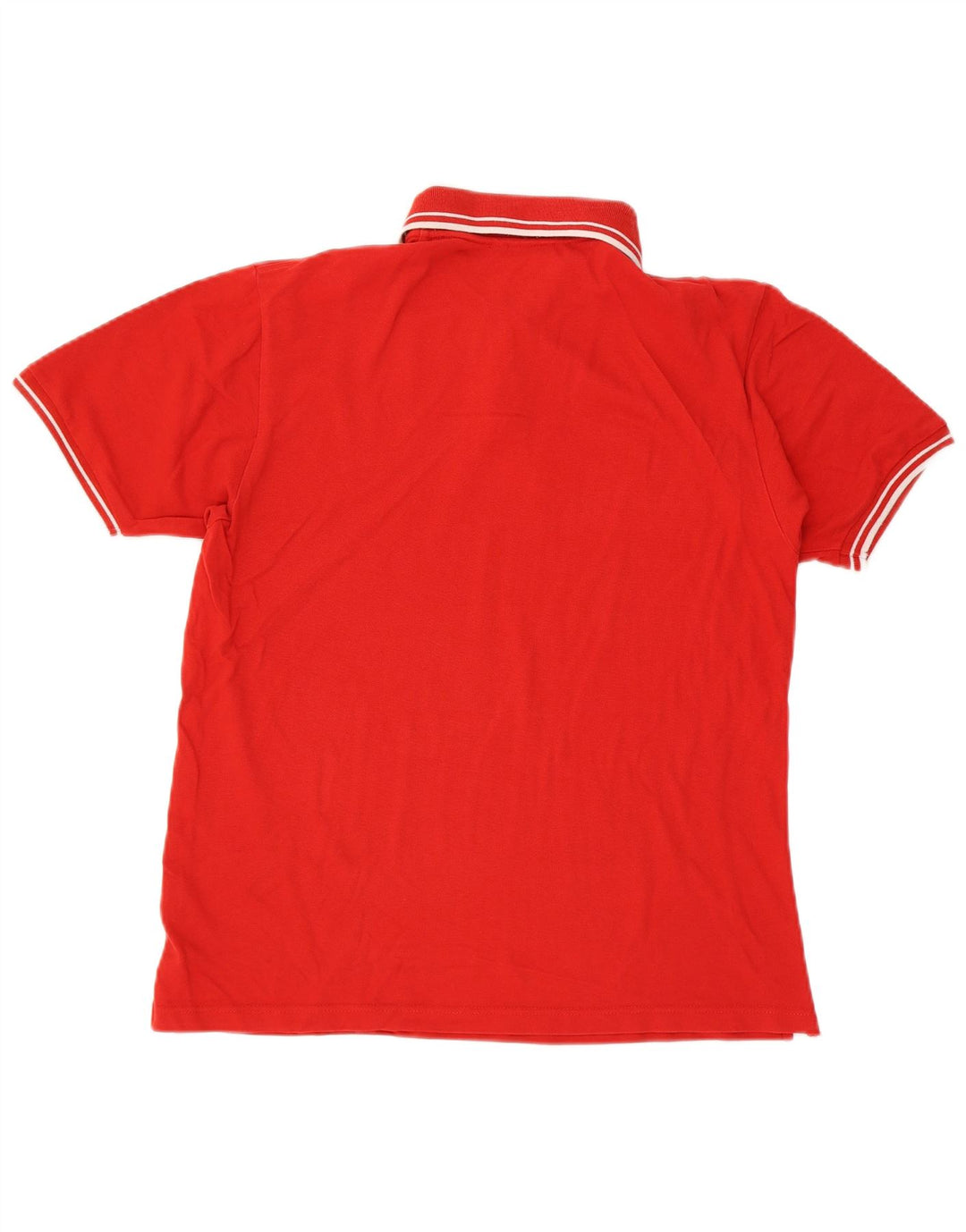 UMBRO Mens Polo Shirt Large Red Cotton