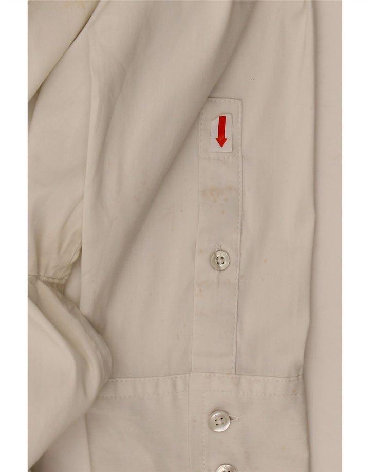 ARMANI EXCHANGE Damen Hemd UK 12 Medium Weiß