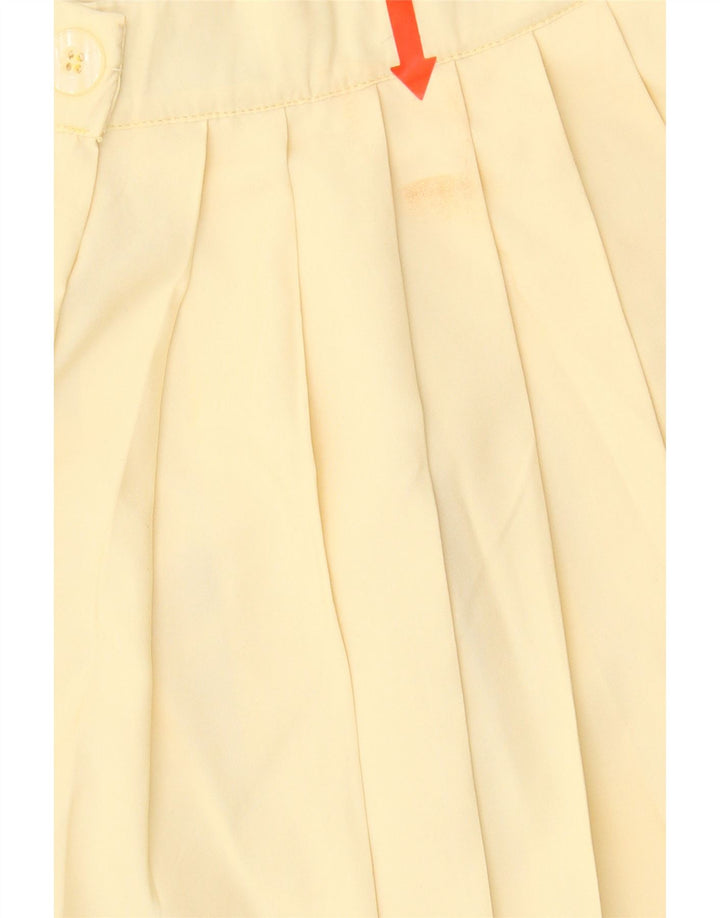 BELFE & BELFE Womens Pleated Skirt IT 44 Medium W26  Beige Vintage Belfe & Belfe and Second-Hand Belfe & Belfe from Messina Hembry 
