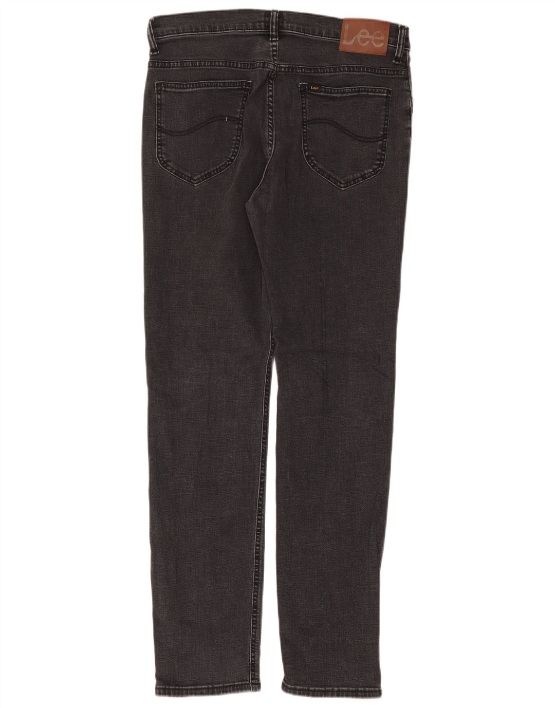 LEE Herren Rider Straight Jeans W32 L32 Graue Baumwolle