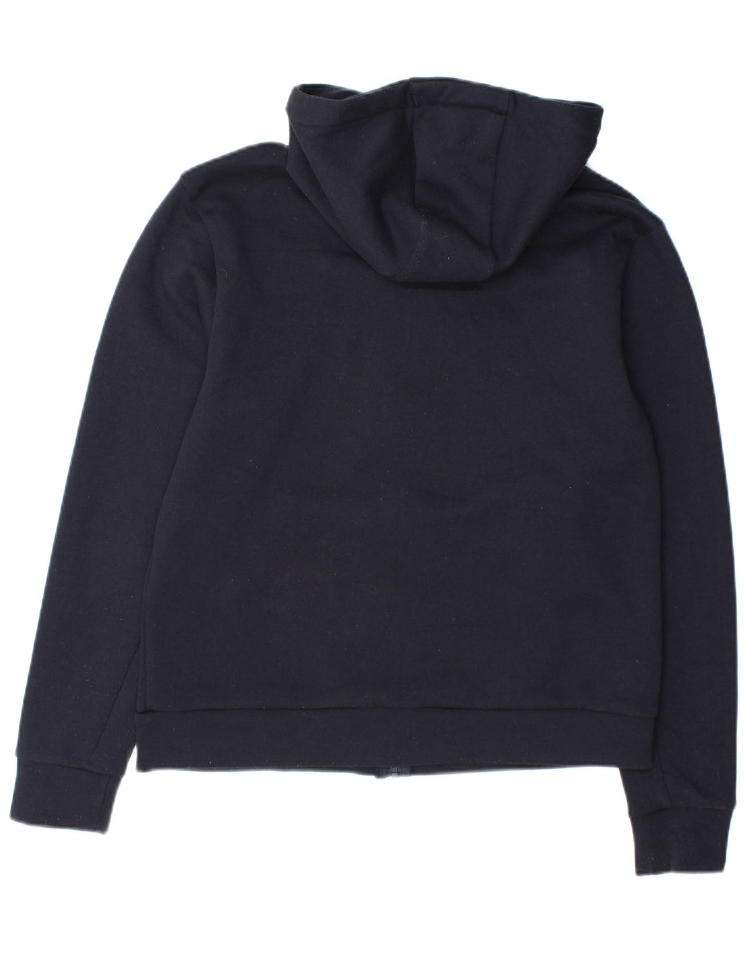Fila Herren-Kapuzenpullover mit grafischem Reißverschluss, mittlere marineblaue Baumwolle