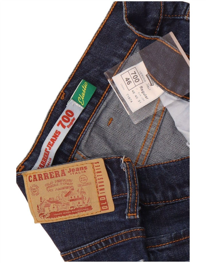 Carrera Herren 700 Straight Jeans W31 L34 Marineblaue Baumwolle