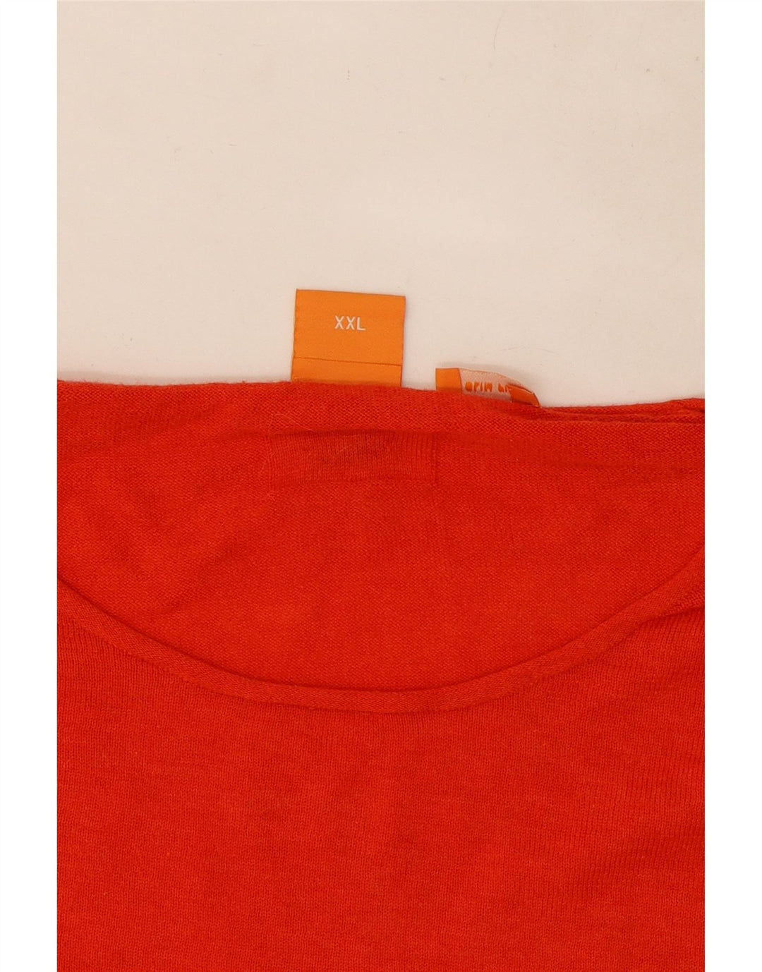 Hugo Boss Herren-Pullover mit Rundhalsausschnitt, 2XL, Rot