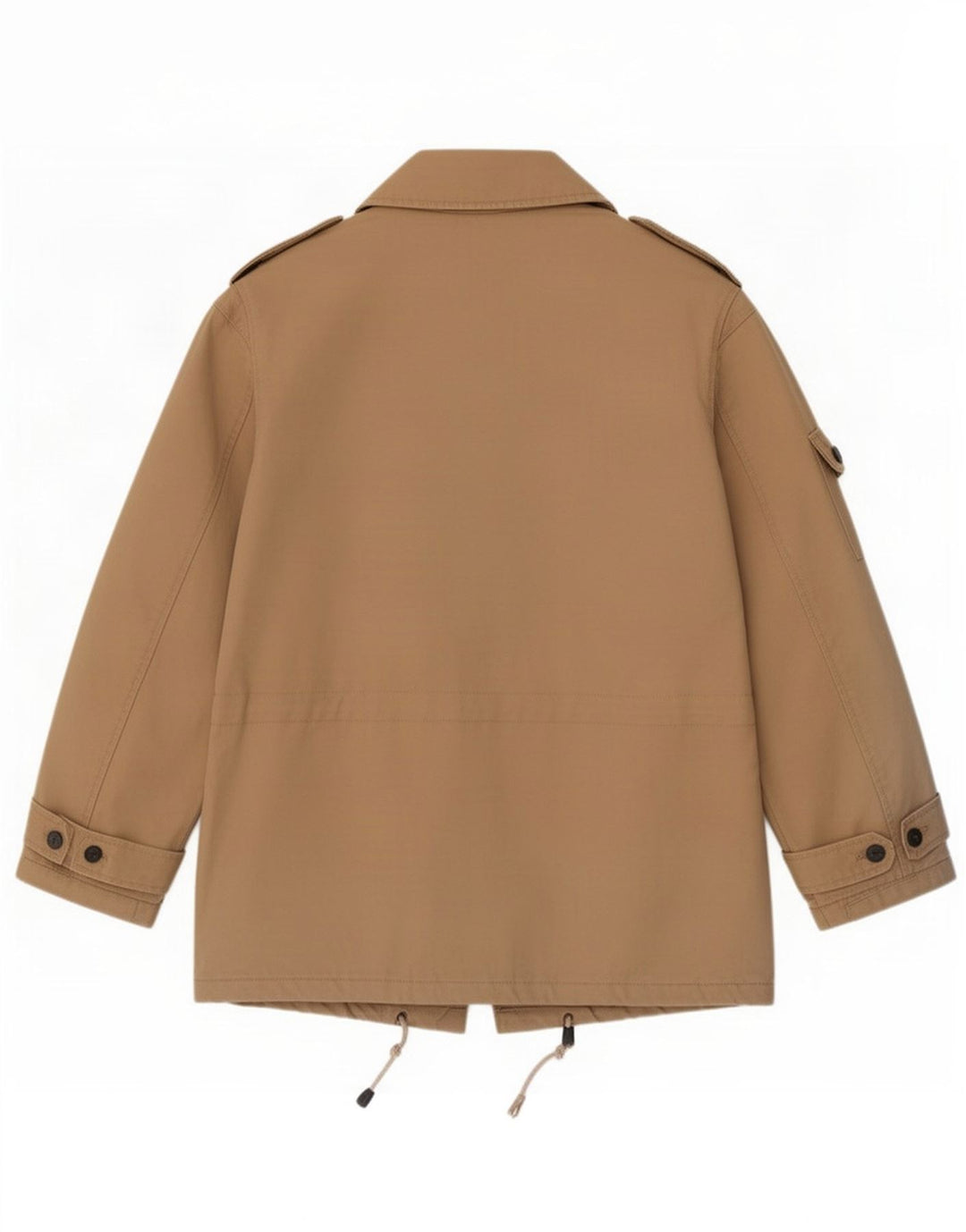 Rifle Herren Militärmantel, gepolstert, UK 38, mittelbeige Baumwolle