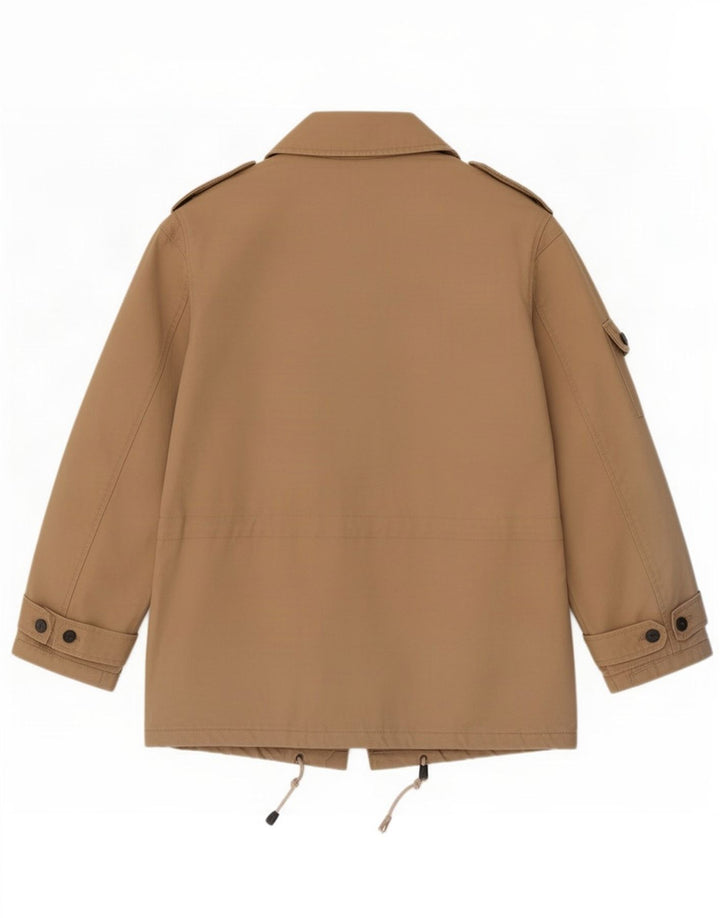 Rifle Herren Militärmantel, gepolstert, UK 38, mittelbeige Baumwolle