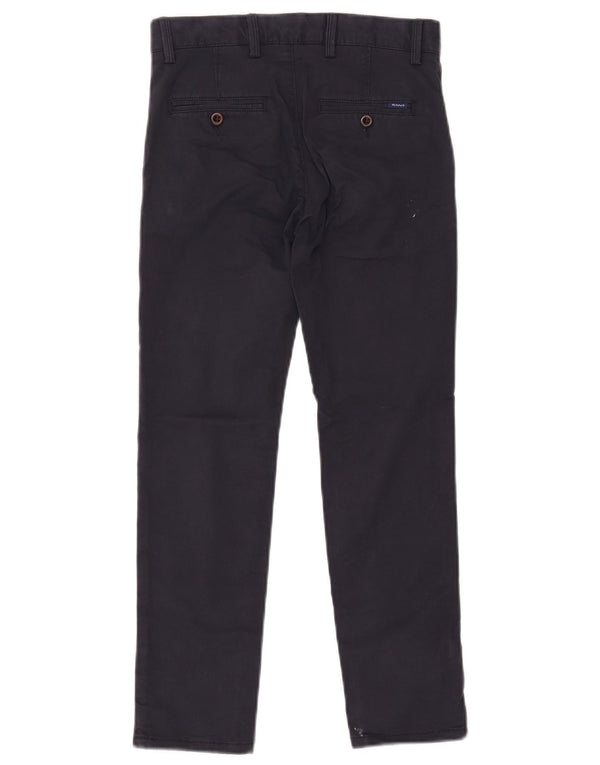 Gant Slim Chino-Hose für Jungen, 9–10 Jahre, W26 L23, marineblaue Baumwolle