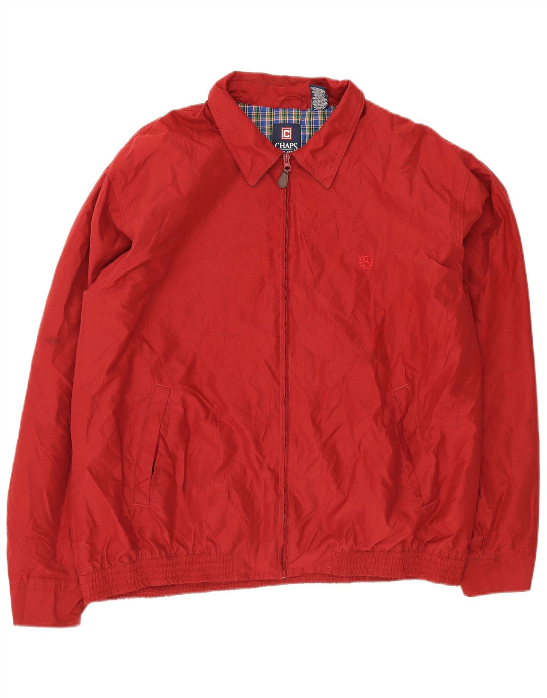 Chaps Herren Bomberjacke UK 42 XL Rot Polyester