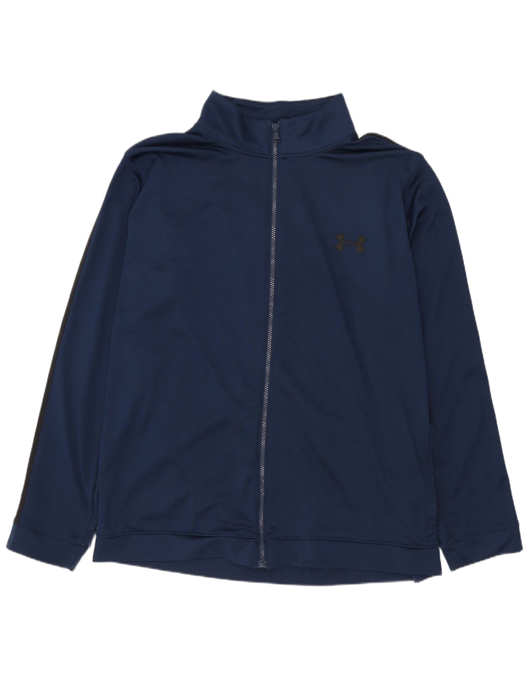 UNDER ARMOUR Herren-Trainingsanzugoberteil, Jacke, 2XL, Marineblau, Farbblock-Polyester