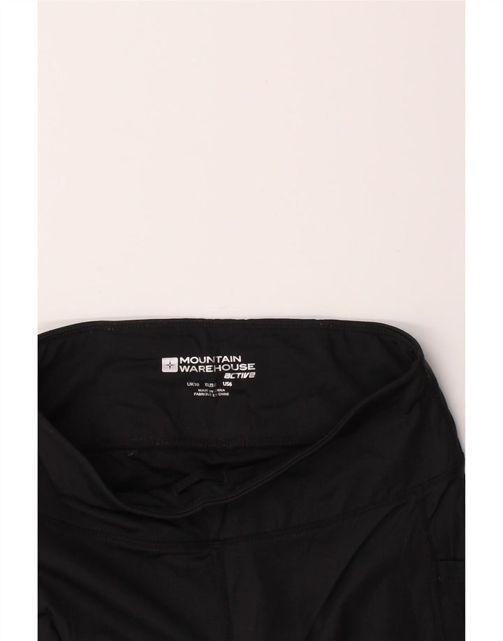 MOUNTAIN WAREHOUSE Womens Tracksuit Trousers UK 10 Small Black Vintage Mountain Warehouse and Second-Hand Mountain Warehouse from Messina Hembry 