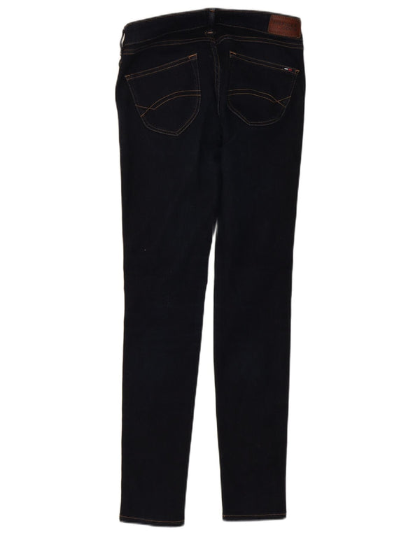 Tommy Hilfiger Damen Skinny Jeans W27 L30 Marineblau Baumwolle