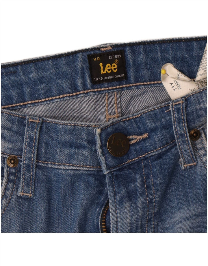 Lee Straight Jeans für Jungen, 10–11 Jahre, W26 L28, blaue Baumwolle
