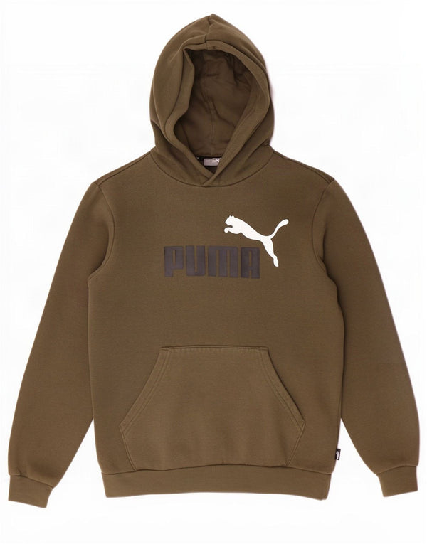 Puma Jungen Graphic Hoodie Pullover 13-14 Jahre Khaki