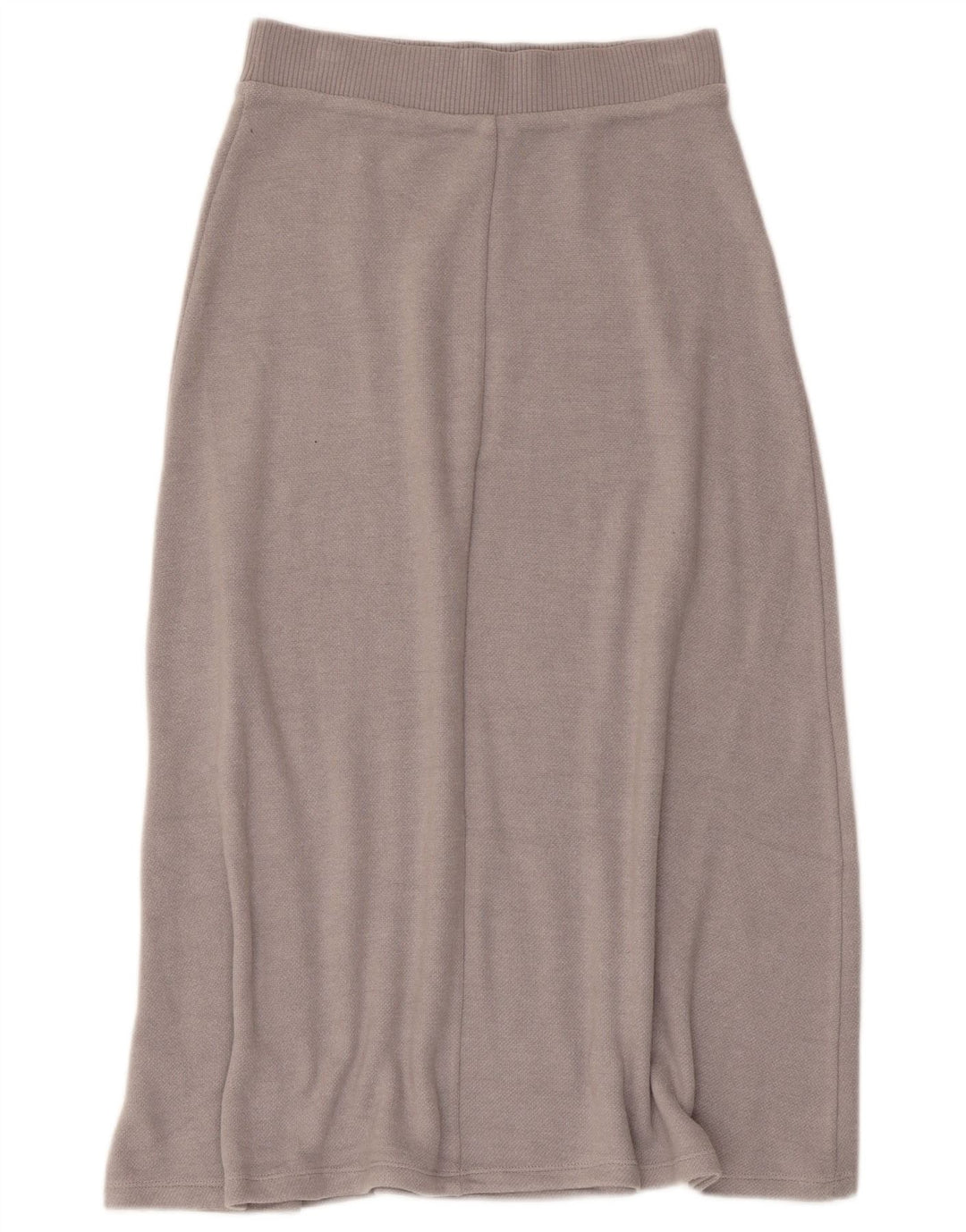 Zara Damen-Strickrock, ausgestellt, Größe S, W26, graue Viskose