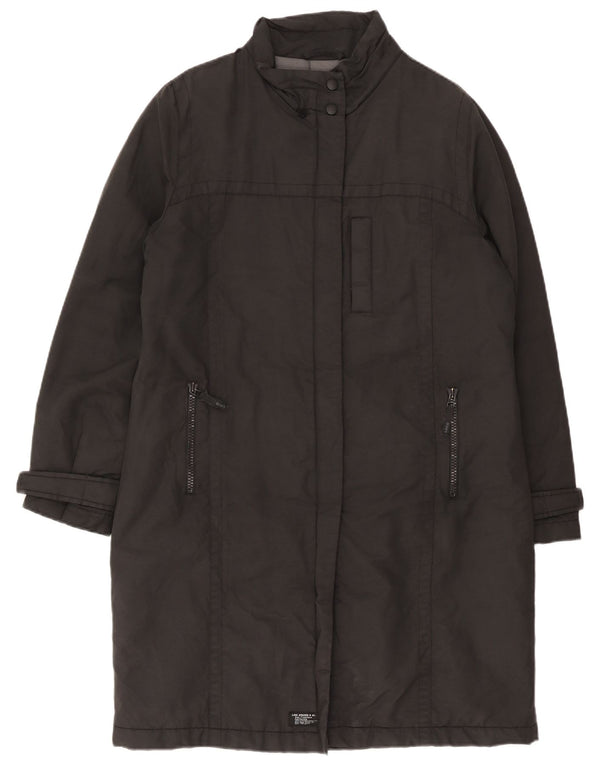 Levi's Damen-Windbreaker-Mantel, UK 18, XL, graue Baumwolle
