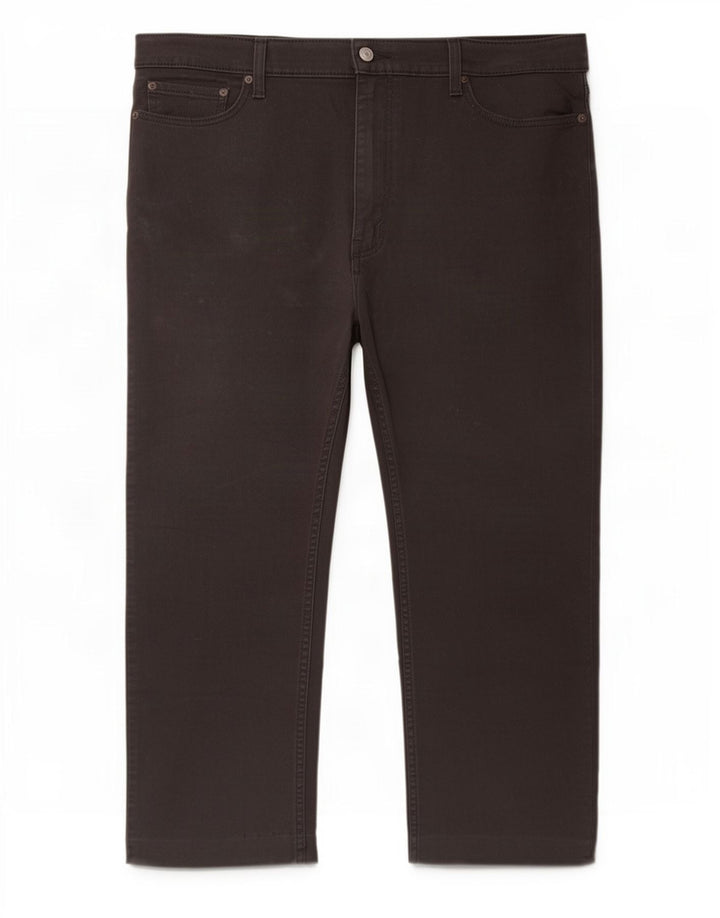 Levi's Herren 513 Crop Slim Straight Jeans W40 L25 Grau