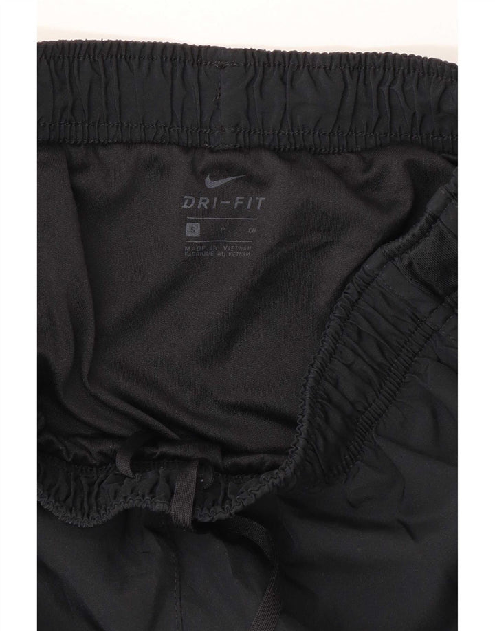 Nike Damen Dri Fit Sport Shorts UK 8 Small Schwarz Polyester