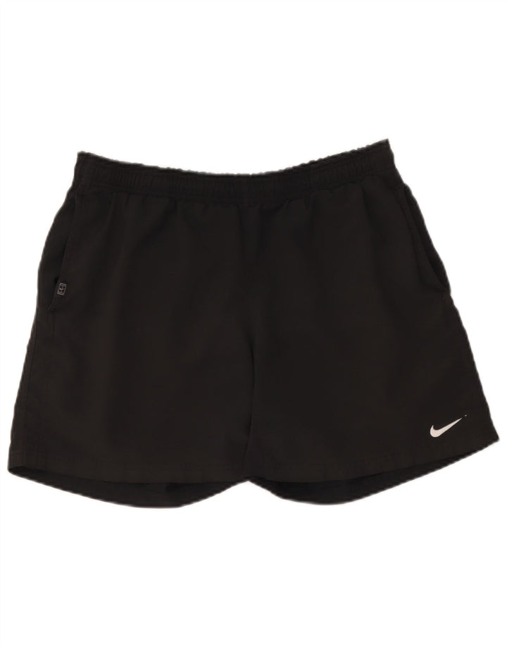 Nike Herren Dri Fit Sportshorts, groß, aus schwarzem Polyester