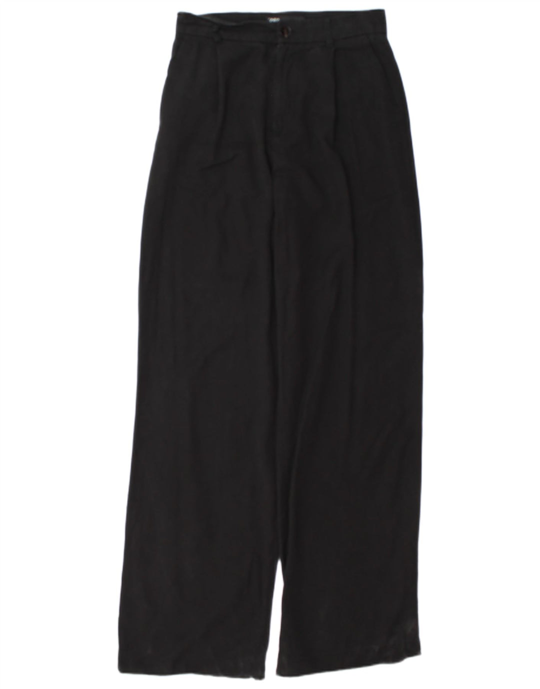 Marks & Spencer Damen Chino-Hose mit Pegged, Größe S, W26, L34, schwarzes Lyocell