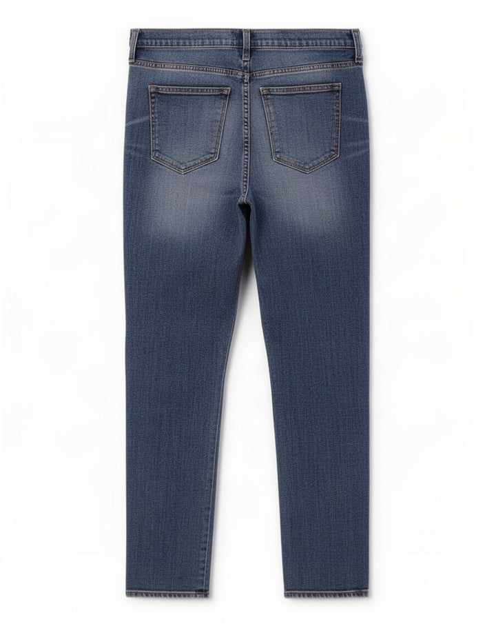 Gap Damen Slim Jeans W32 L31 Blaue Baumwolle