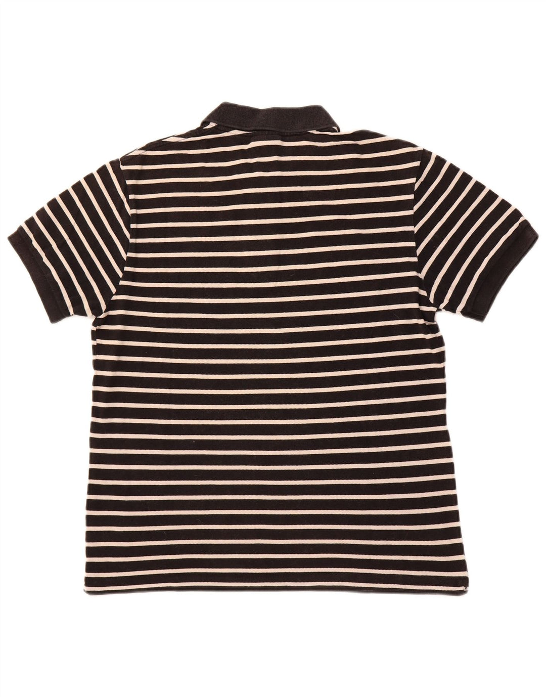 LACOSTE Herren-Poloshirt, Größe 6 XL, schwarz gestreift, Baumwolle